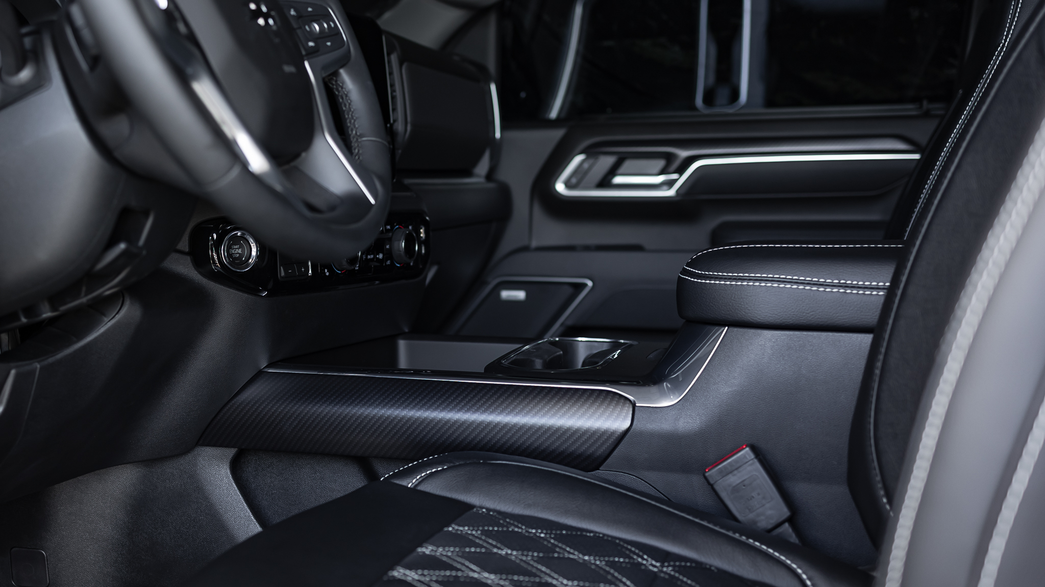 Chevy 2500 Savage Summit White Interior