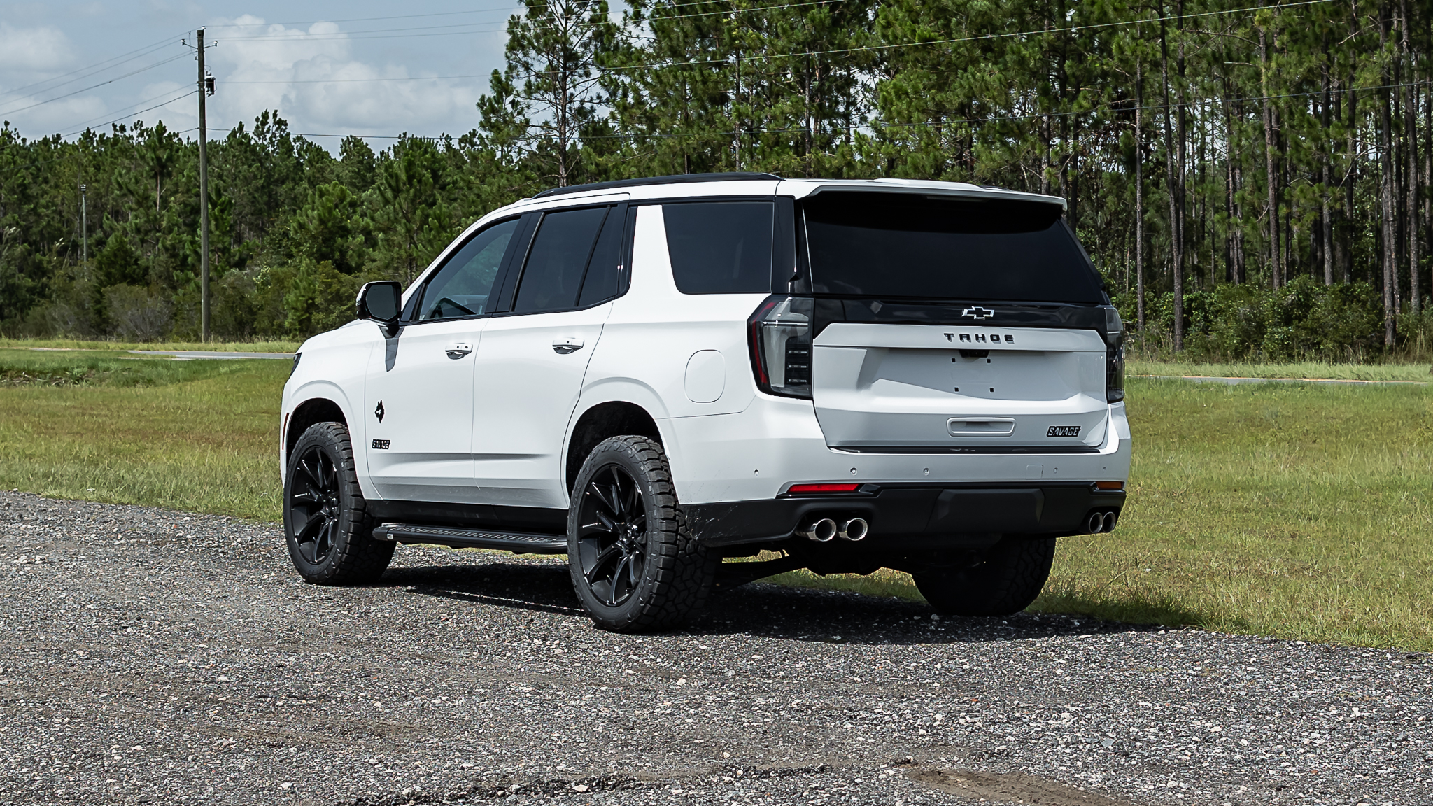 Chevy Tahoe Savage Summit White