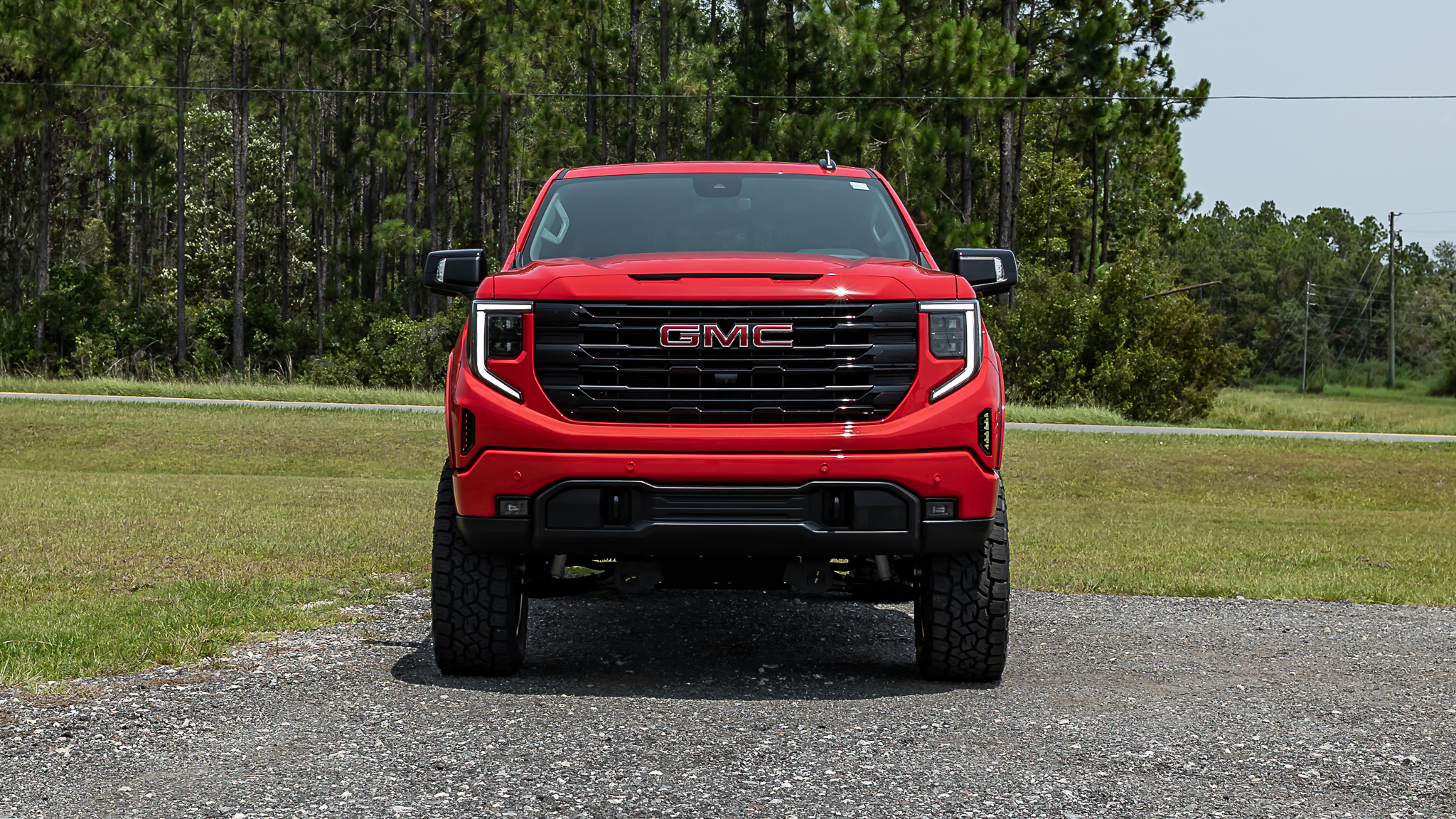 GMC 1500 Deadwood Smoke Cardinal Red