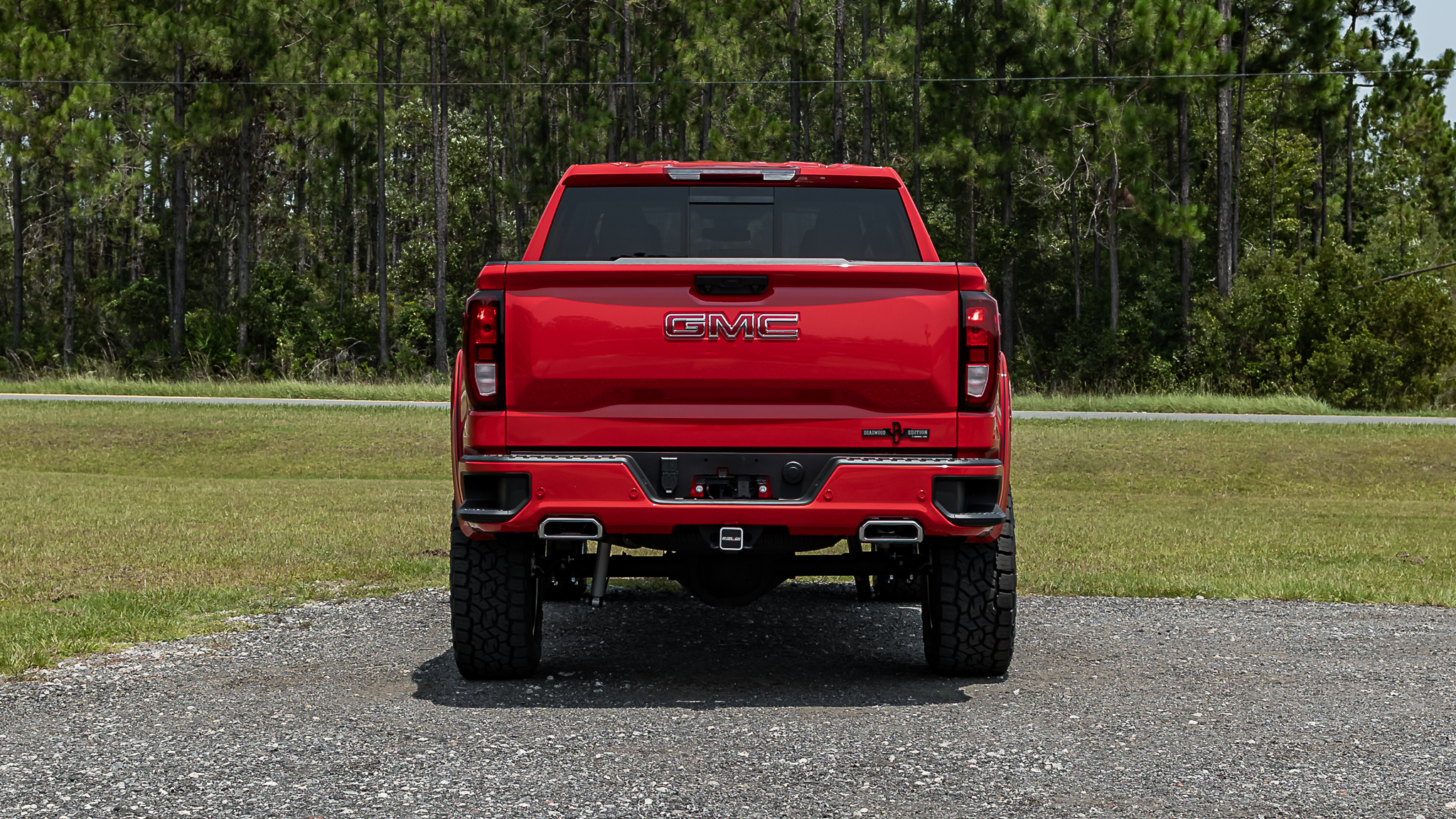 GMC 1500 Deadwood Smoke Cardinal Red