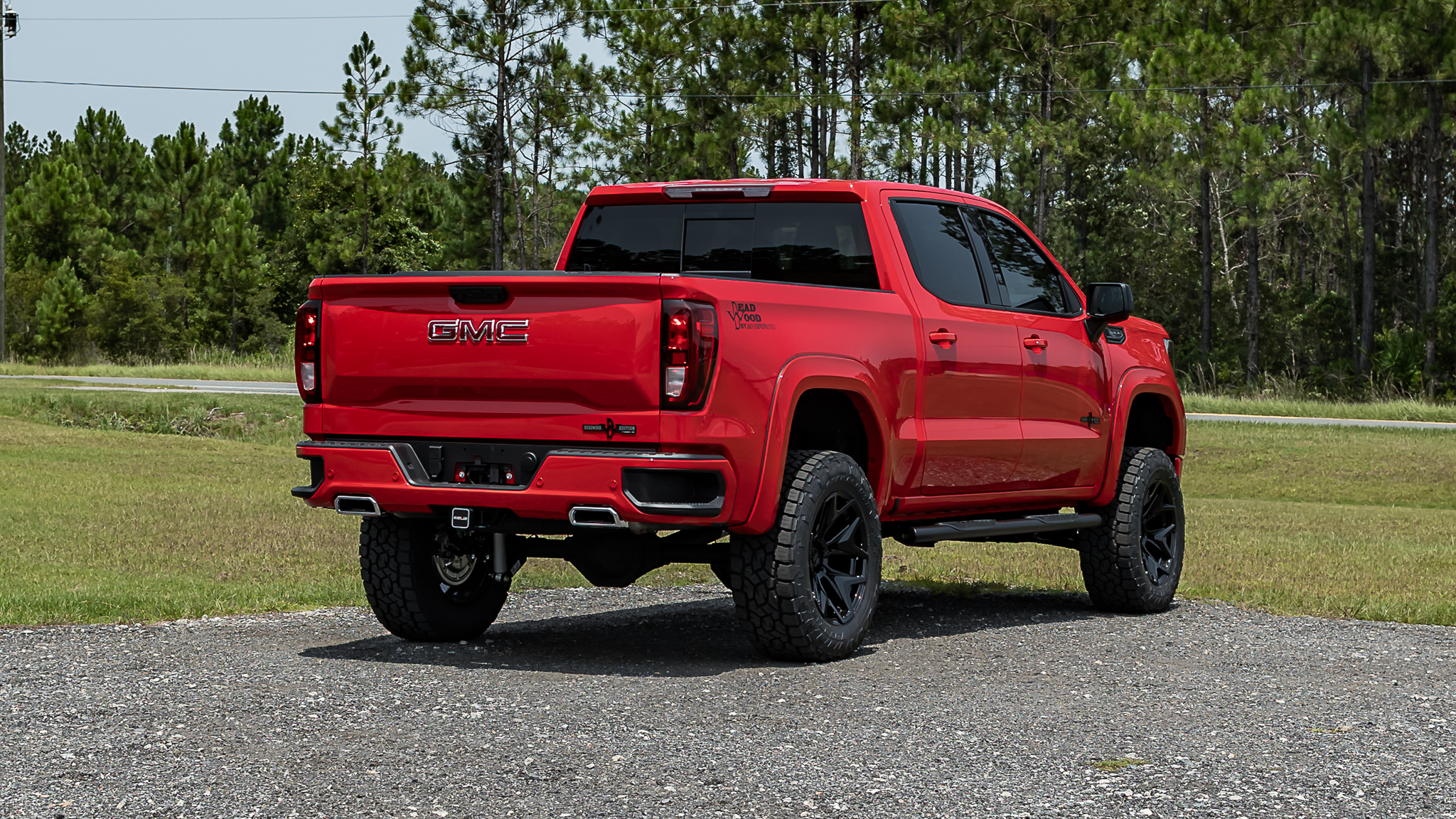 GMC 1500 Deadwood Smoke Cardinal Red