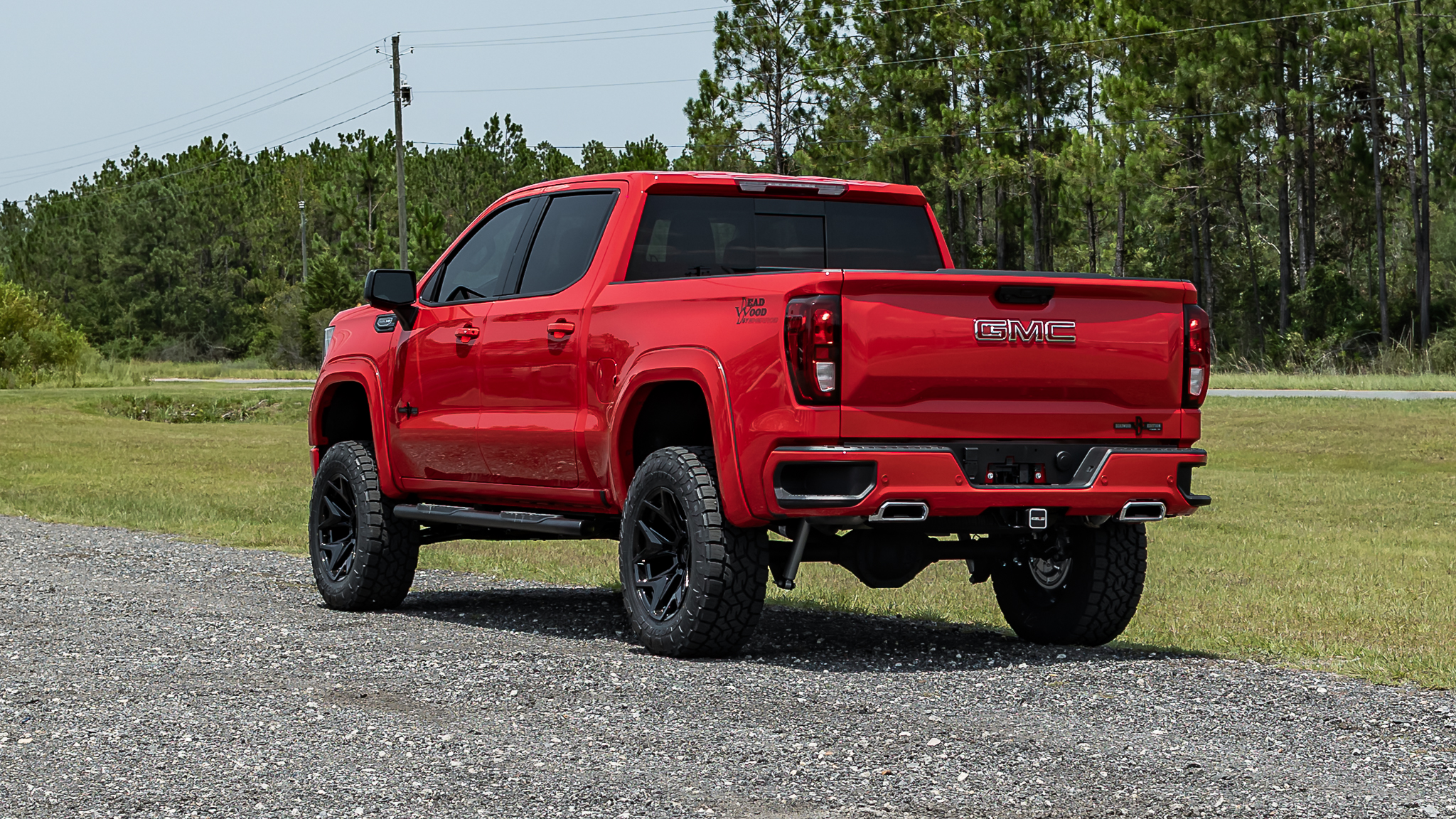 GMC 1500 Deadwood Smoke Cardinal Red