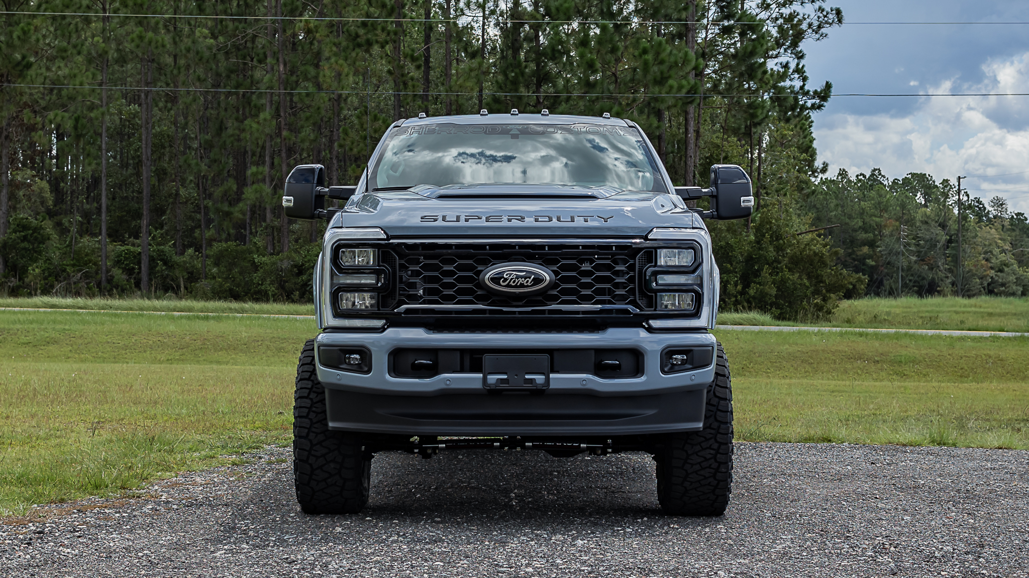 Ford F-250 Deadwood Smoke Glacier Gray
