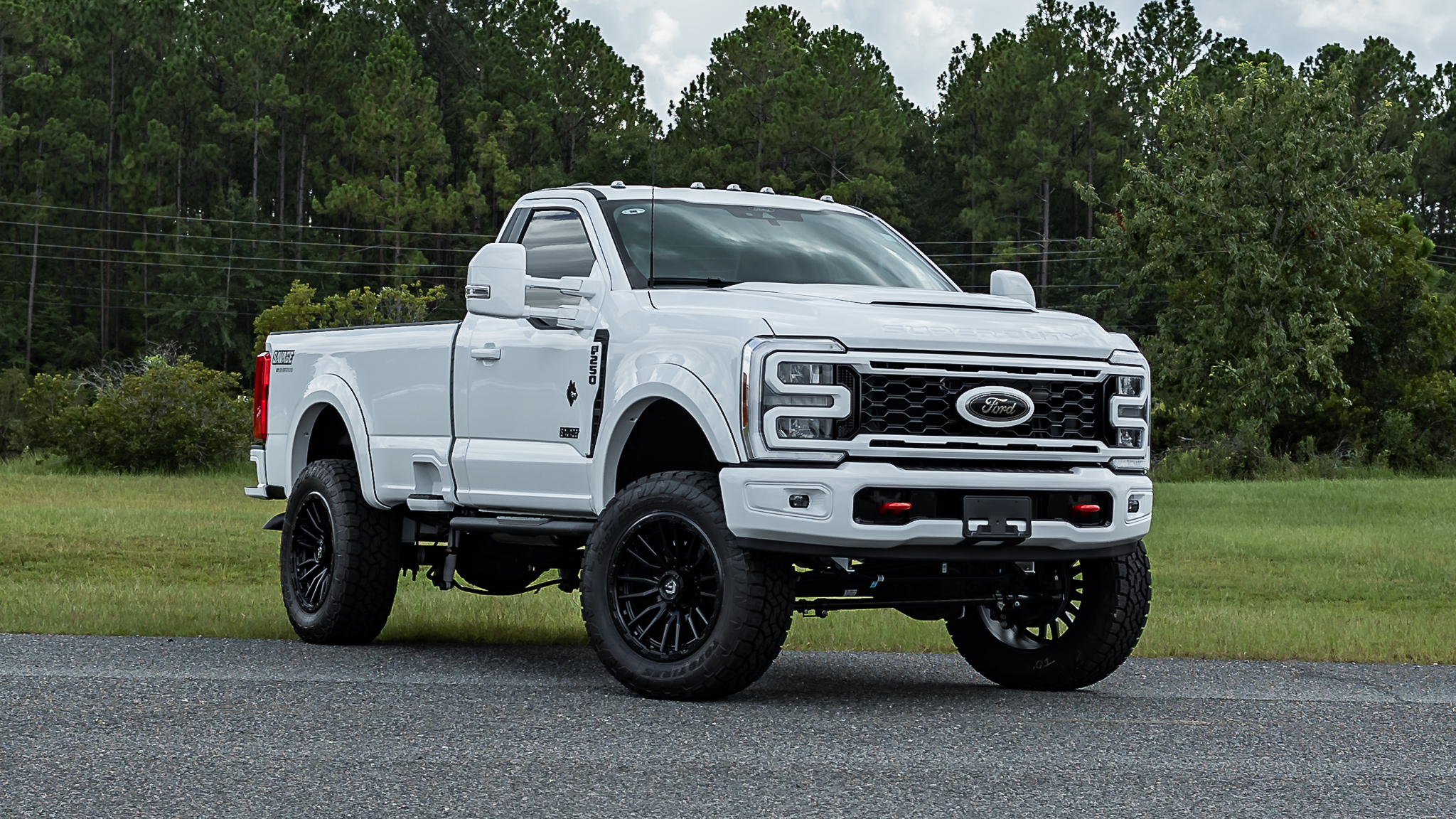 F-250 Reg Cab Savage Oxford White