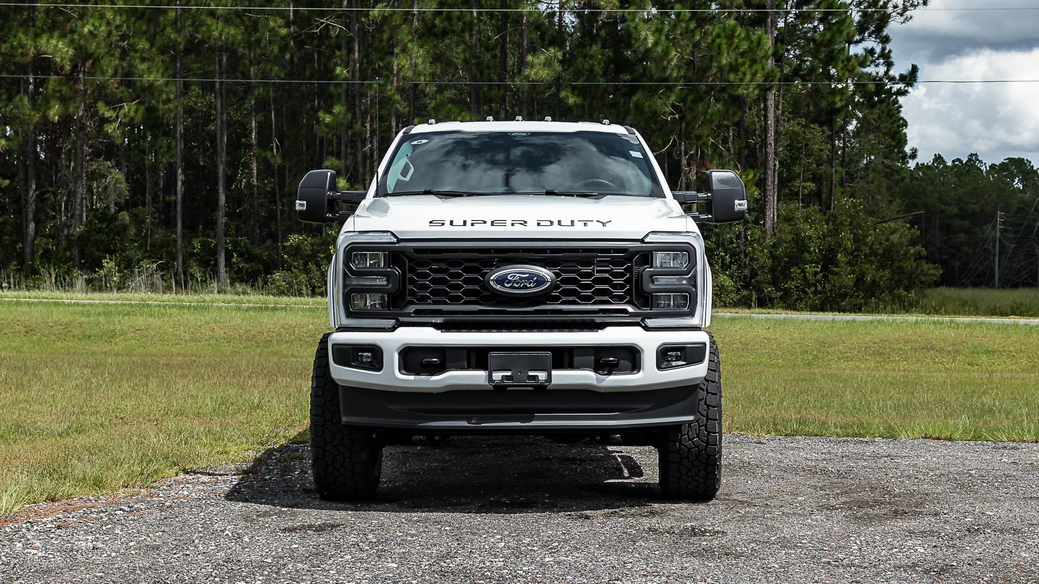 Ford F-250 Reg Cab Deadwood Smoke Oxford White