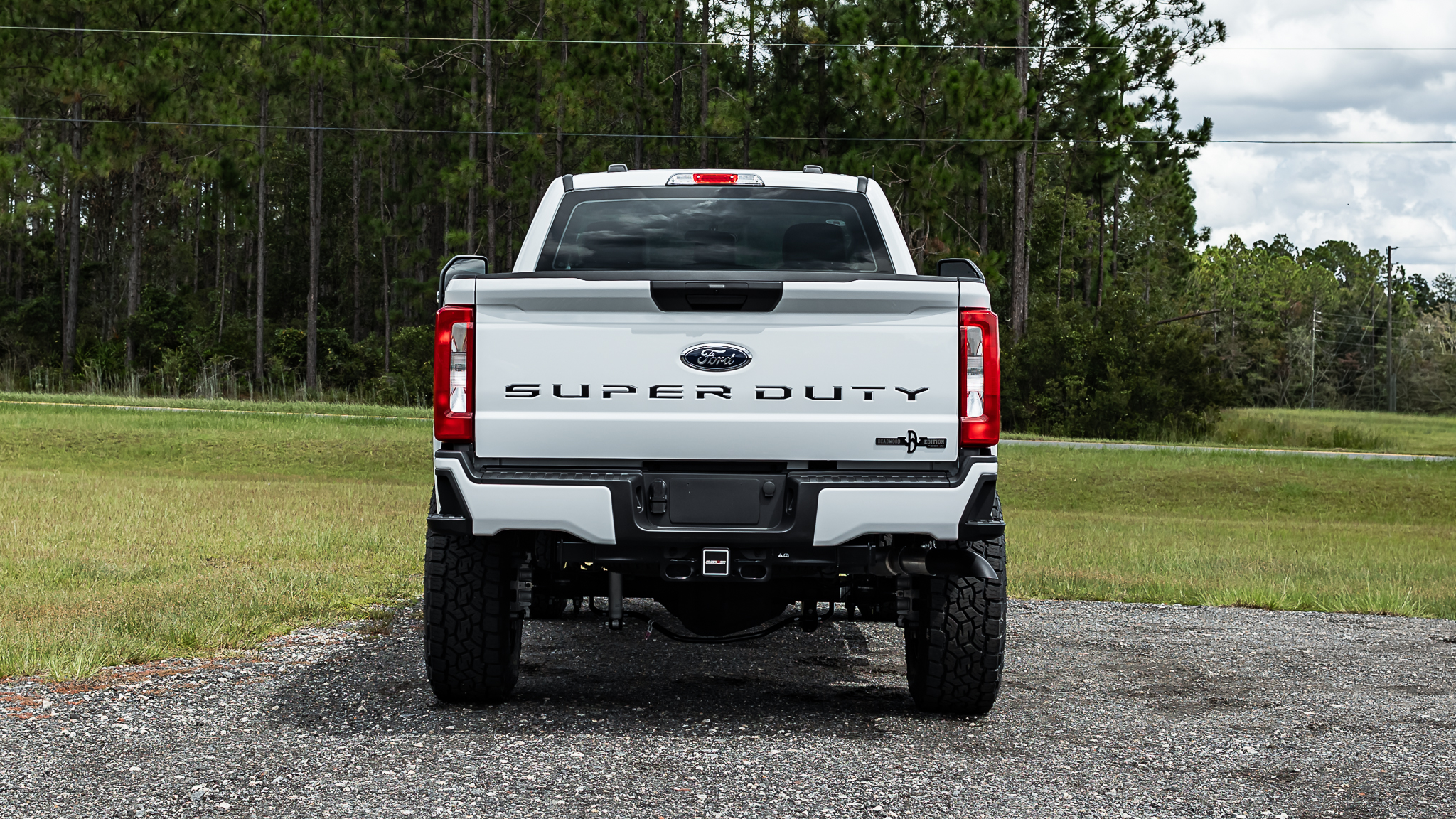 Ford F-250 Reg Cab Deadwood Smoke Oxford White