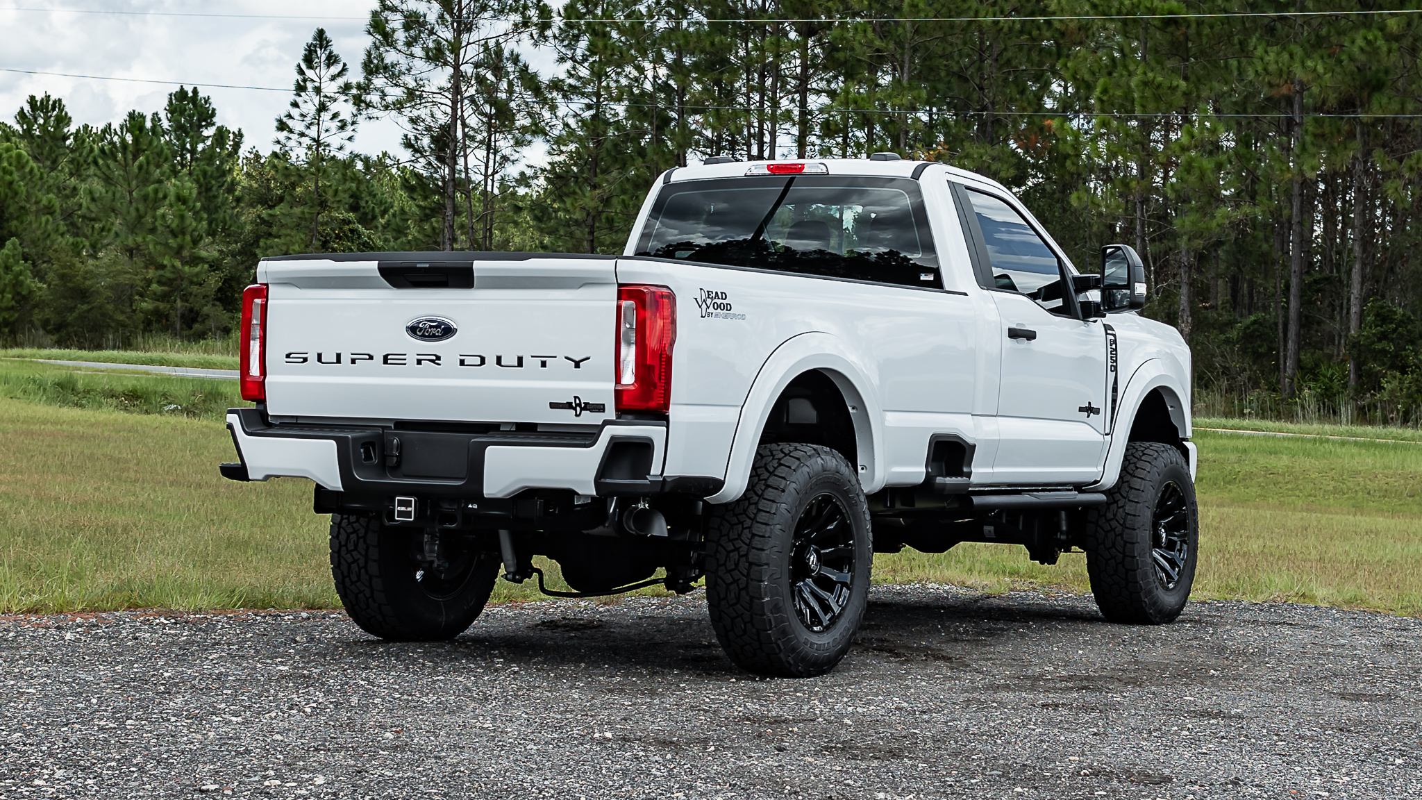 Ford F-250 Reg Cab Deadwood Smoke Oxford White