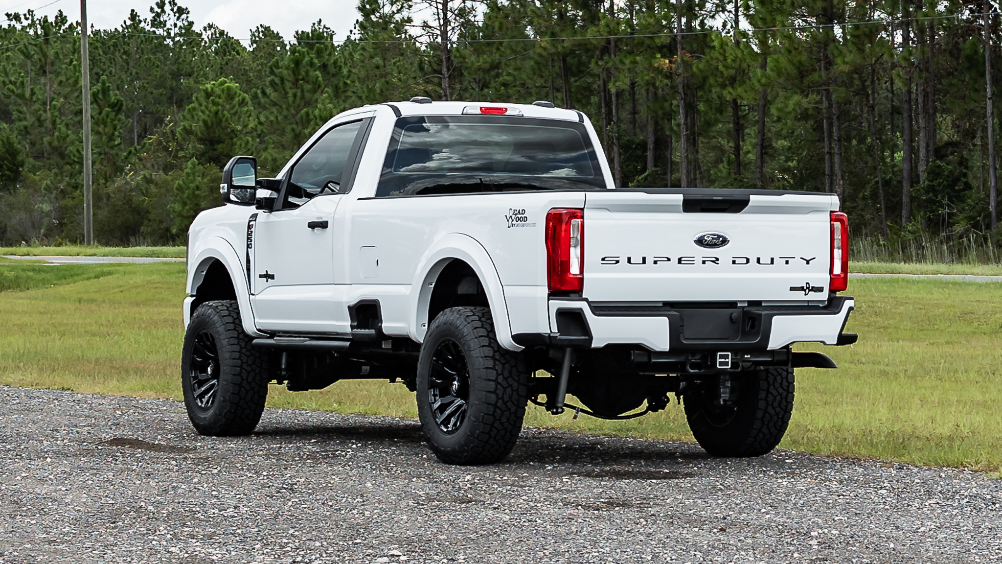 Ford F-250 Reg Cab Deadwood Smoke Oxford White
