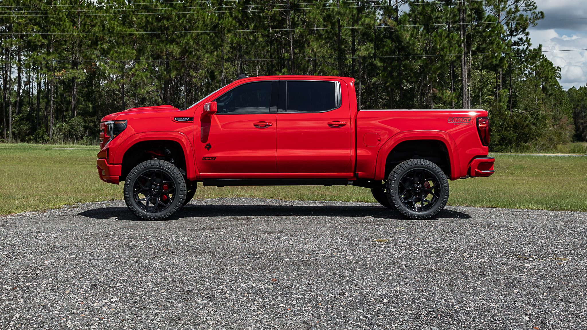 GMC 1500 Savage Cardinal Red