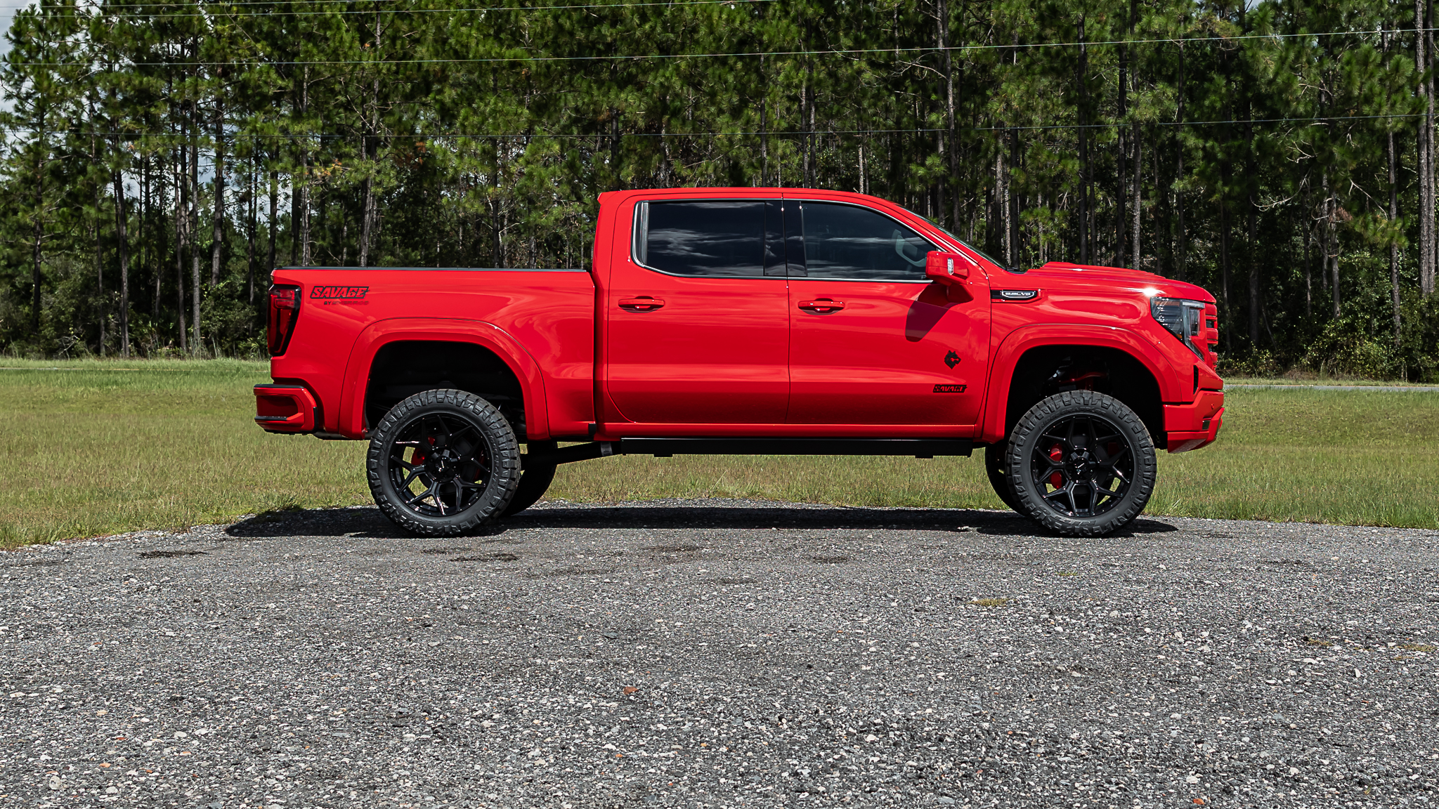 GMC 1500 Savage Cardinal Red